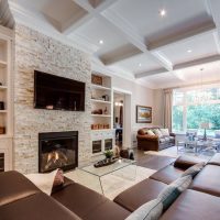 White embossed ceiling