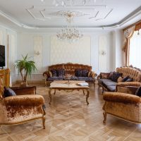 Classical style sofa set