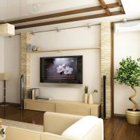 Japanese-style living room interior