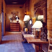 Beautiful hallway of a private house