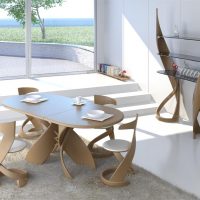 Modern style dining area design