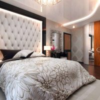 Bedroom in an Art Nouveau city apartment