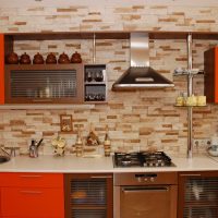 Unit dapur lurus