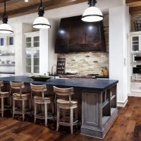 Black Island Kitchen Island