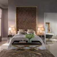 Design bedroom in a modern style