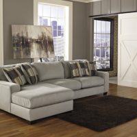 Corner sofa gray