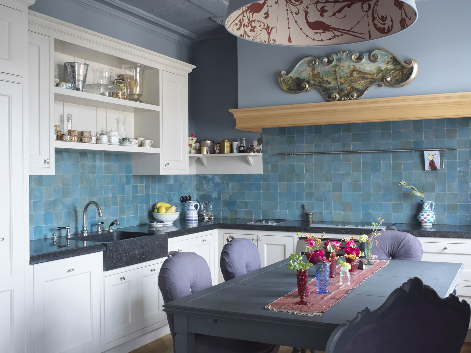 Stylish kitchen in a modern two-bedroom apartment