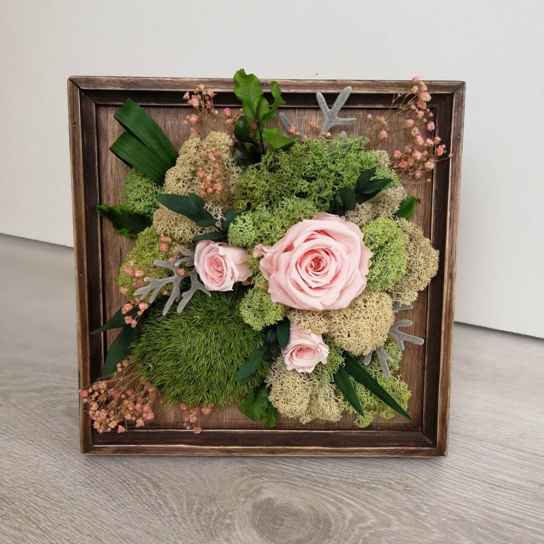 DIY flower panel