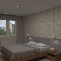 Double bedroom interior