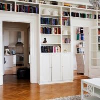 Parquet floor with herringbone