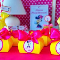 Bright boxes for children's gifts