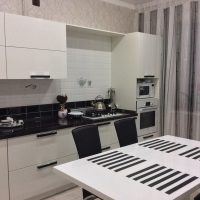 Unit kitchen countertop hitam