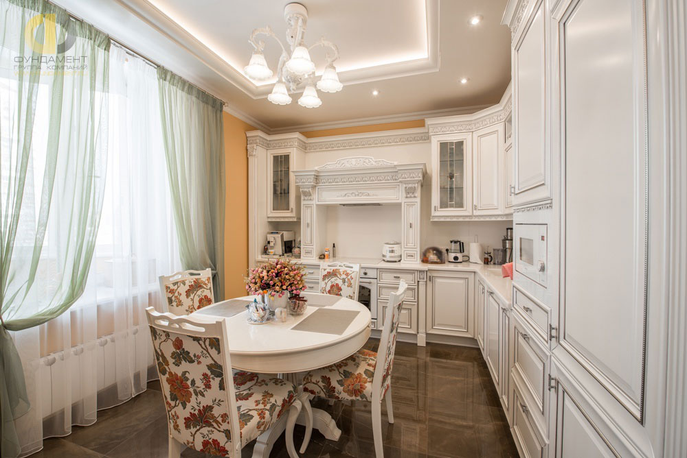 Classic style kitchen interior