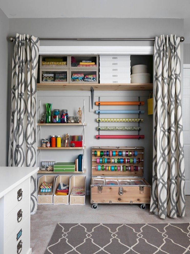 Pantry pour les rideaux dans la chambre des enfants