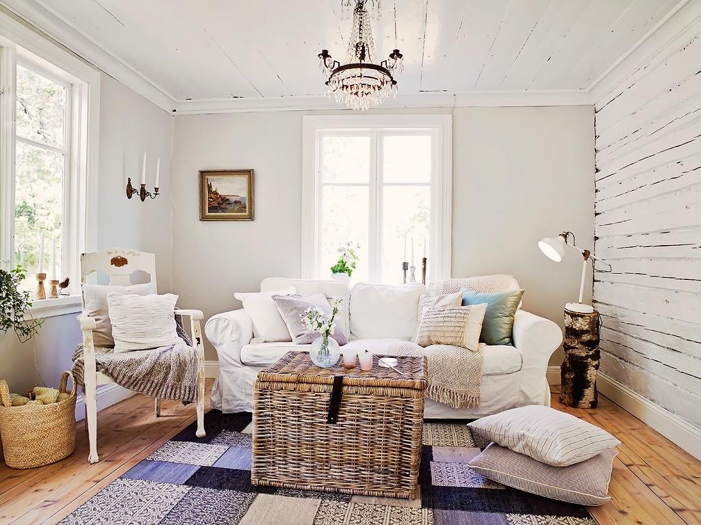 Scandinavian style small house interior