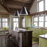 Stylish kitchen in a country house