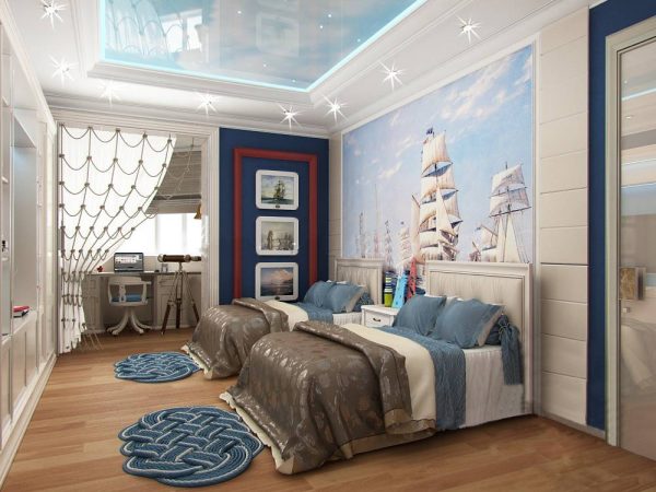 Twin Boys Room