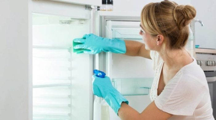 How to wash a new refrigerator.