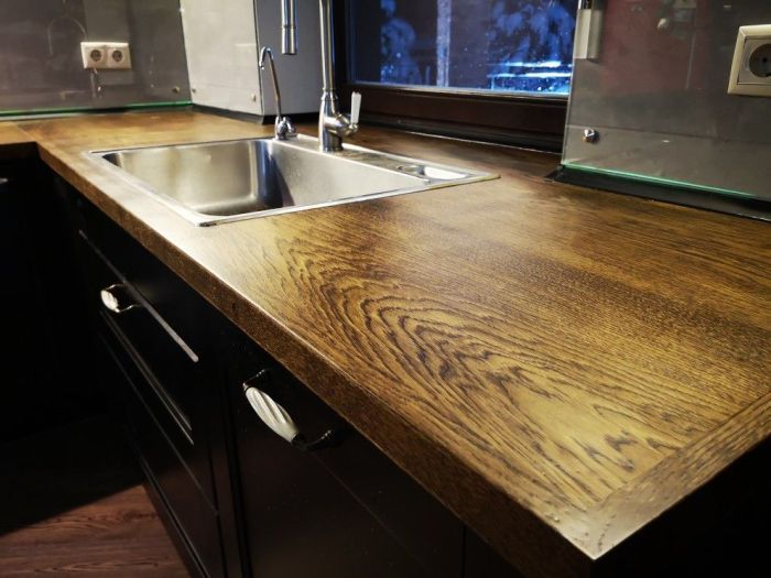 Countertop di dapur.