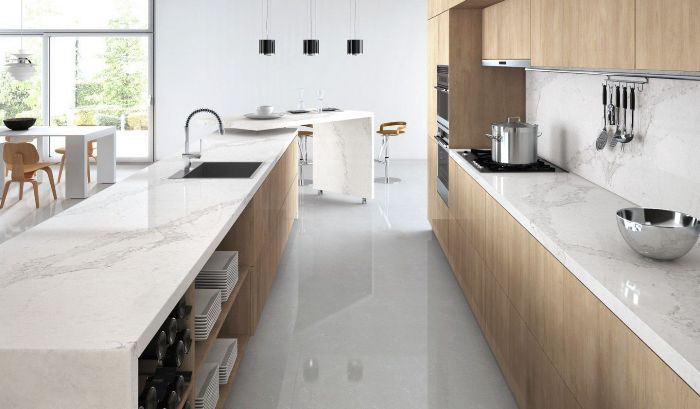 Quartz tile design.