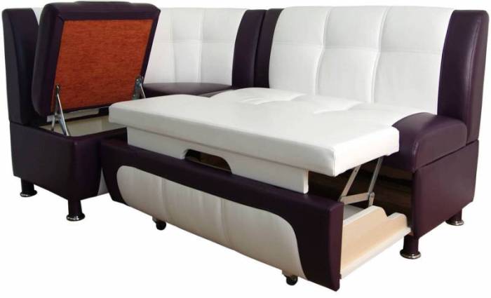 Bingkai sofa lipat.