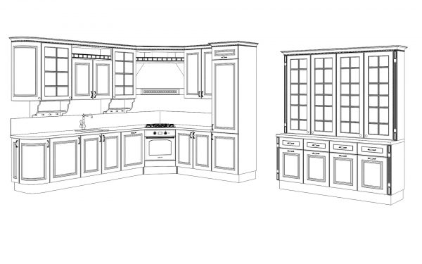 Jika anda mempunyai kemahiran untuk bekerja di AutoCAD, anda boleh membuat gambarajah dengan mudah pada skala tertentu.